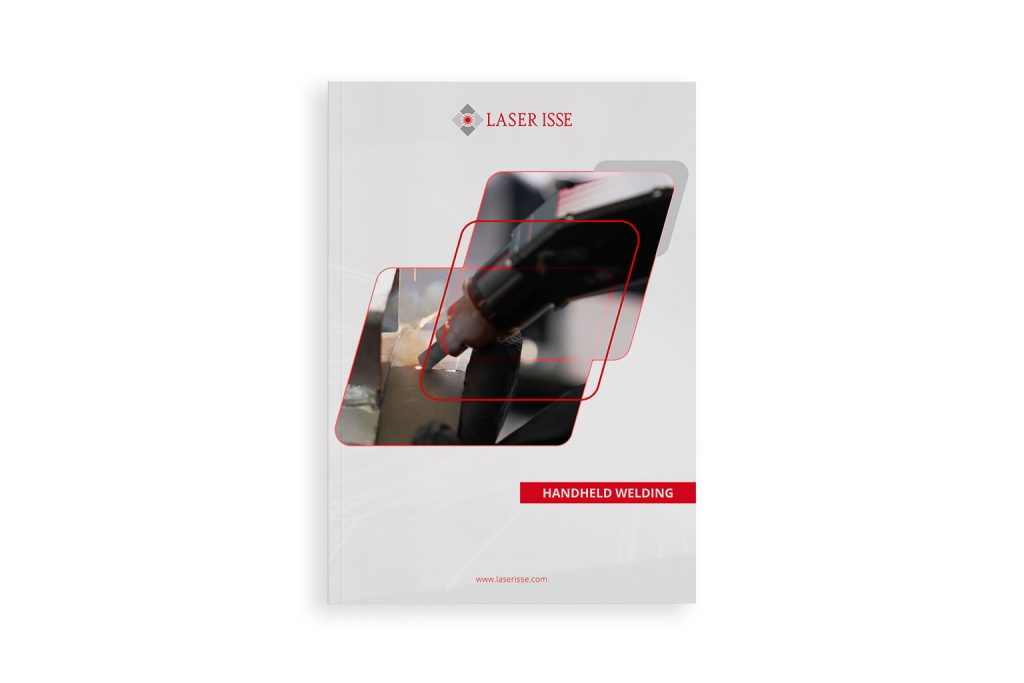 laser isse handheld catalog cover mockup