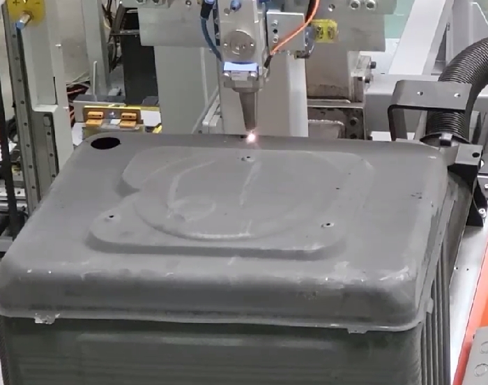 robotic laser cutting geometry
